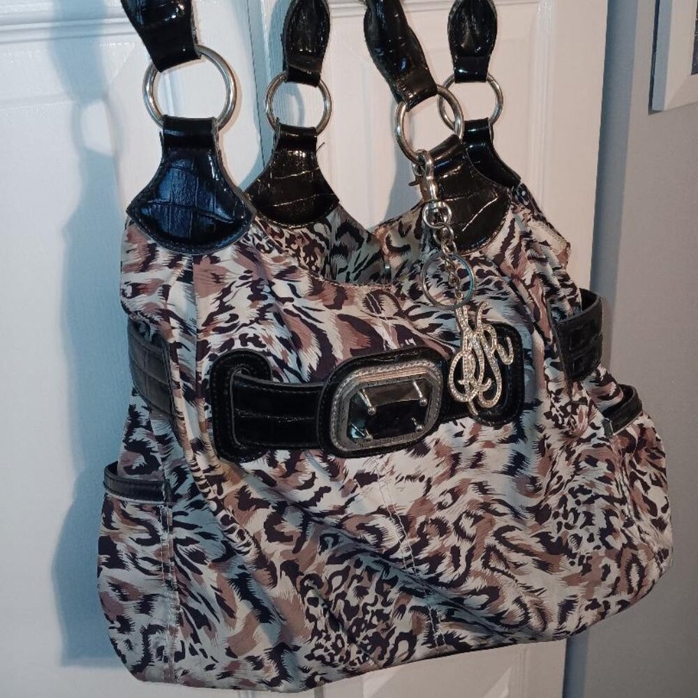 Large Sienna Rocchi purse animal print